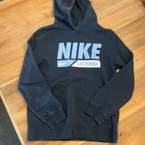 Nike Men's Black Lacrosse Hoodie